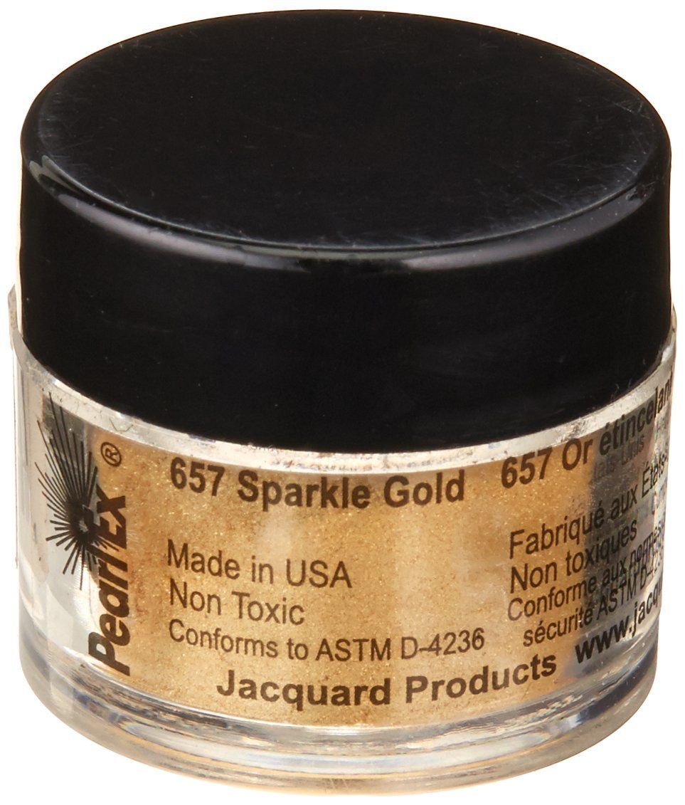 Jacquard Pearl Ex Powdered Sparkle Gold Pigment 3g