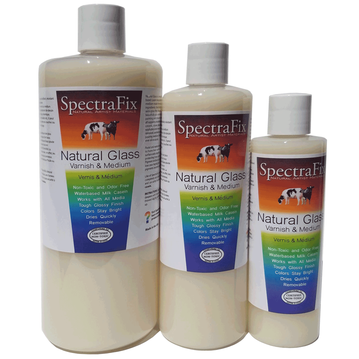Spectra Fix Natural Glass Varnish and Painting Medium