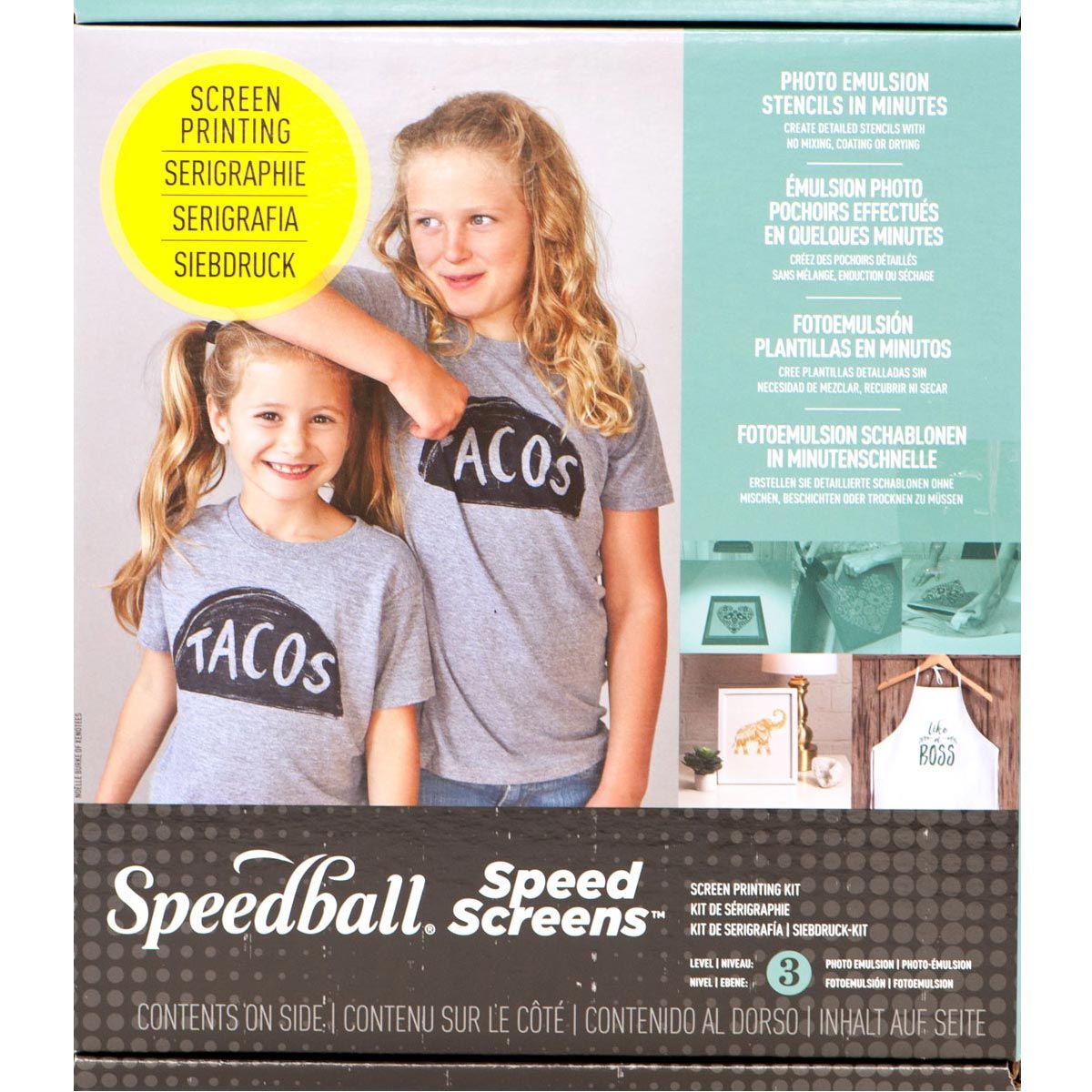 Speedball Speed Photo Emulsion Screen Printing Kit 