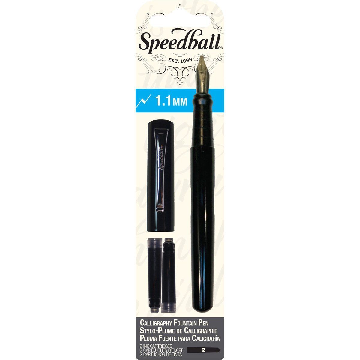 Speedball Calligraphy Fountain Pen 1.1 mm Nib