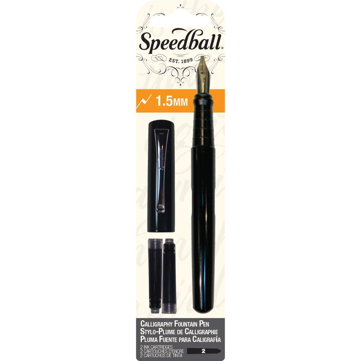 Speedball Calligraphy Fountain Pen 1.5 mm Nib