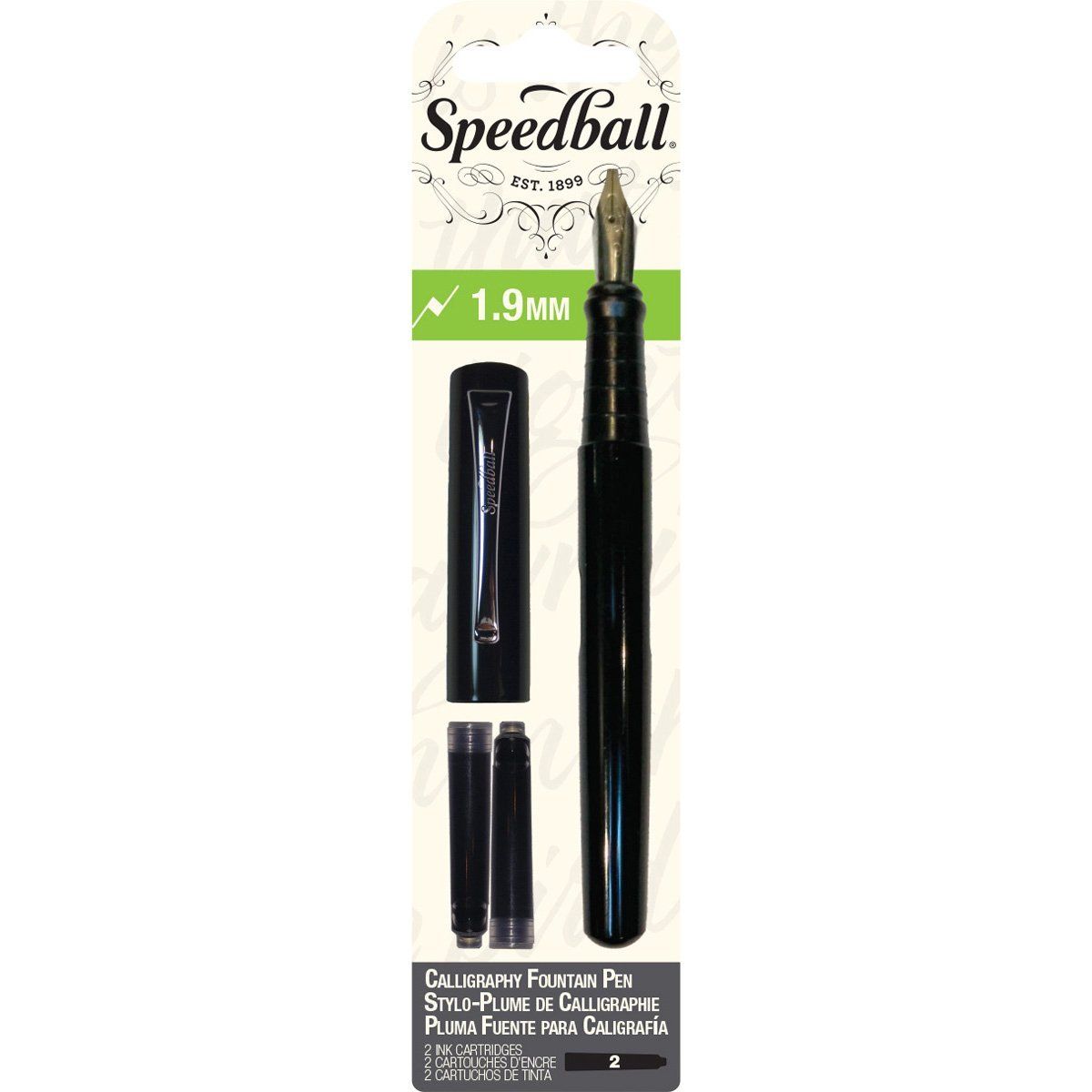 Speedball Calligraphy Fountain Pen 1.9 mm Nib