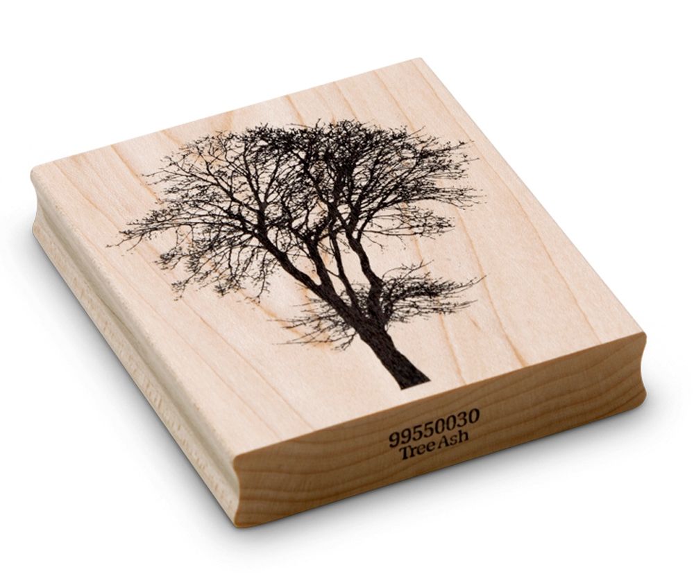 Ash Tree Rubber Stamp