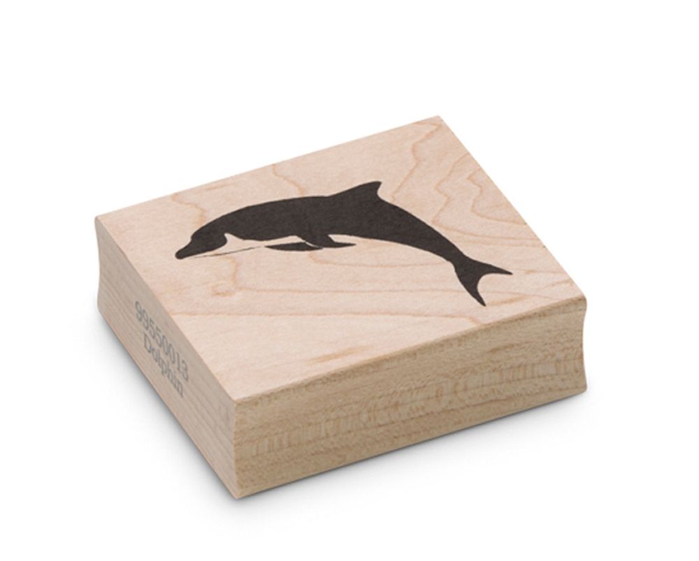 Dolphin Rubber Stamp