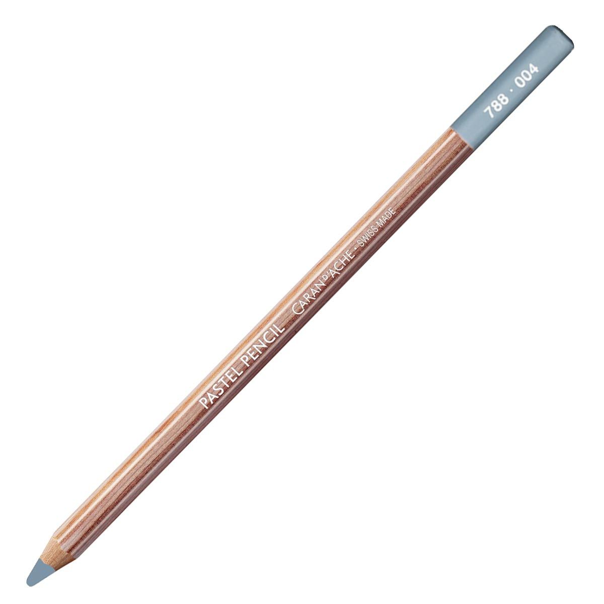Caran d'Ache Pastel Pencil - Steel Gray - 004