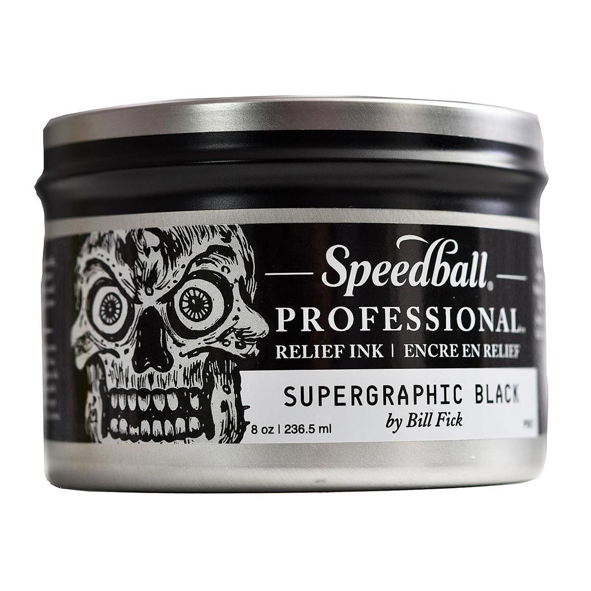 Speedball Professional Relief Ink - Supergraphic Black 8 oz