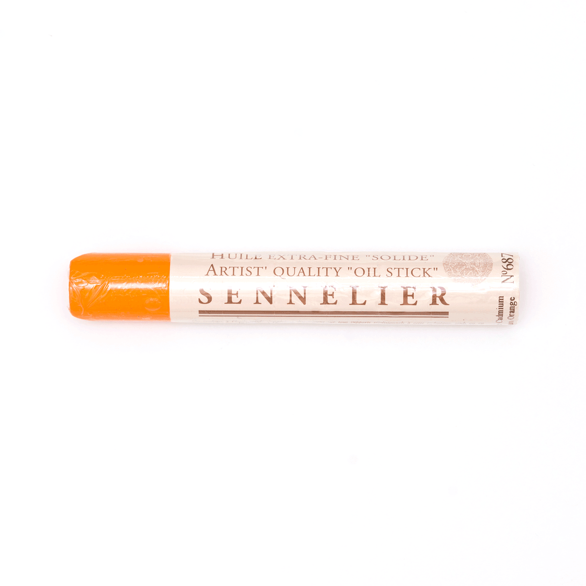 Sennelier Oil Stick, Cadmium Orange 687