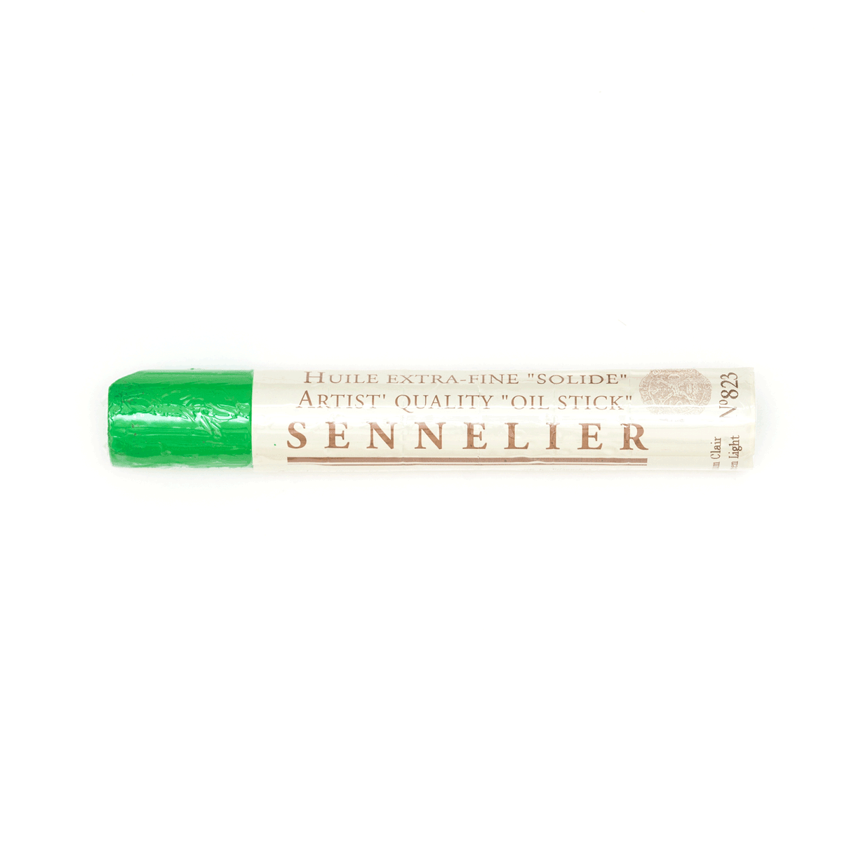 Sennelier Oil Stick, Cadmium Green Light 823