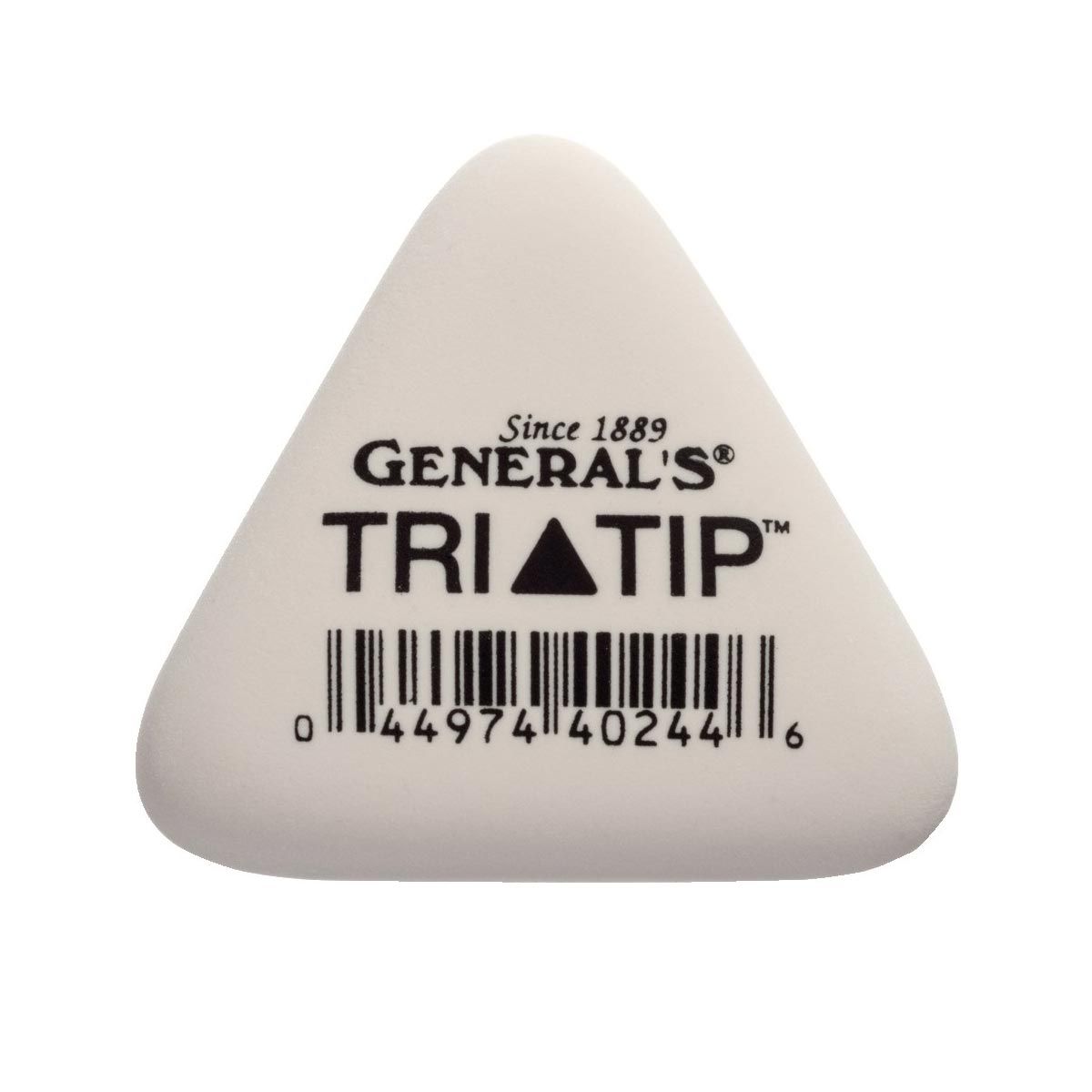 General's Tri-Tip Soft White Eraser