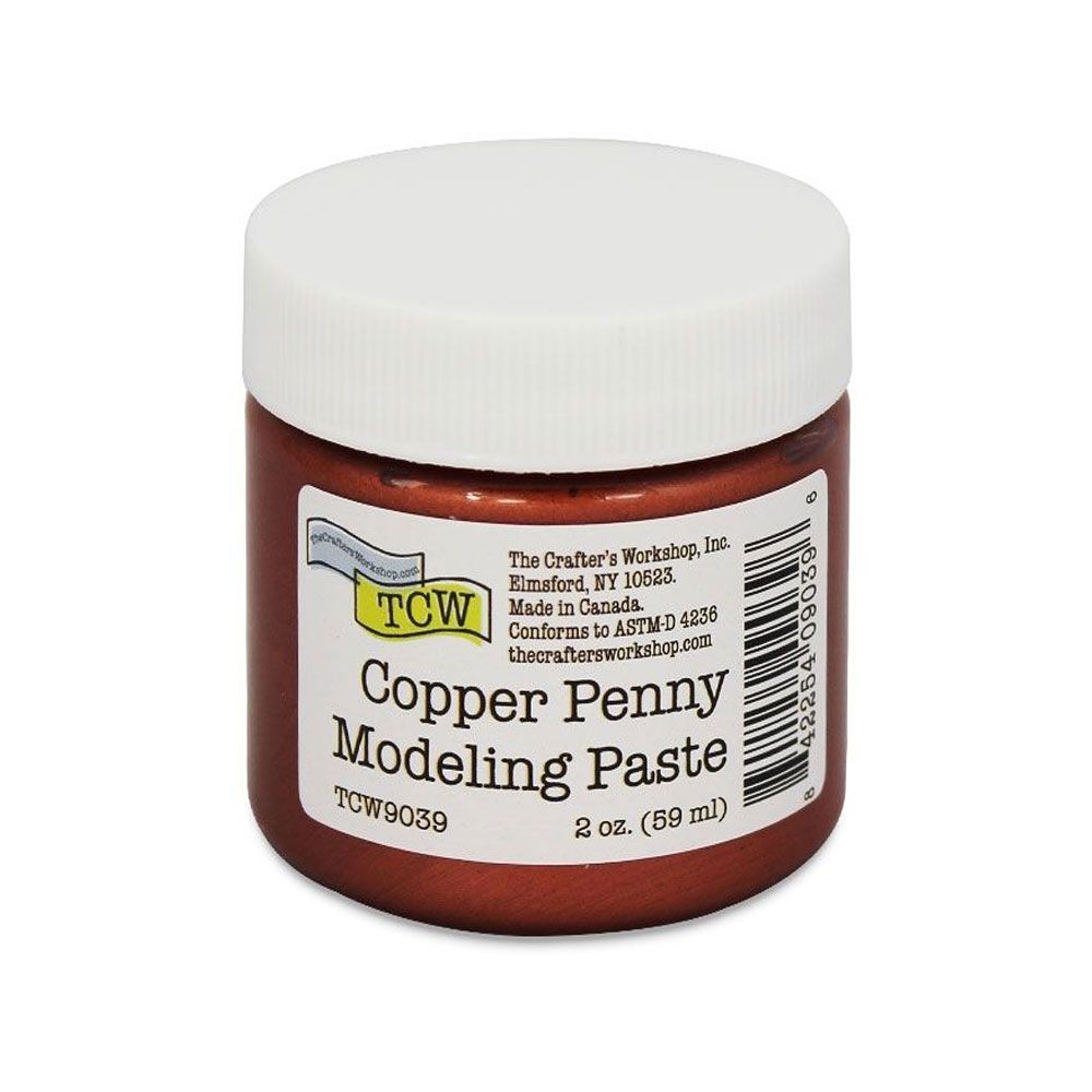 The Crafters Workshop Copper Penny Modeling Paste 59 ml (2oz)