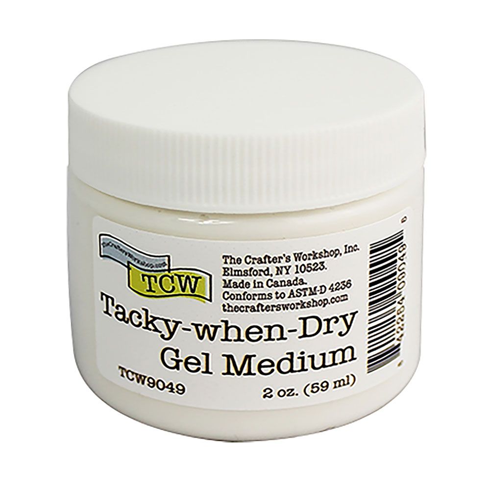The Crafters Workshop Tacky When Dry Gel Medium 59ml (2oz)