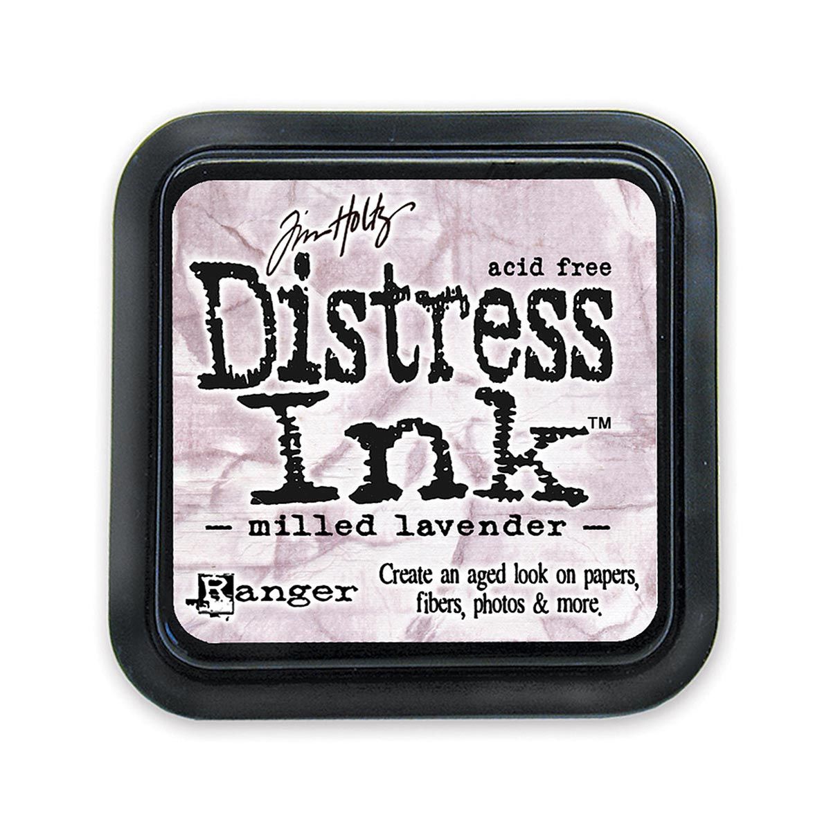 Tim Holtz Mini Distress Ink Pad Milled Lavender 1x1 inch