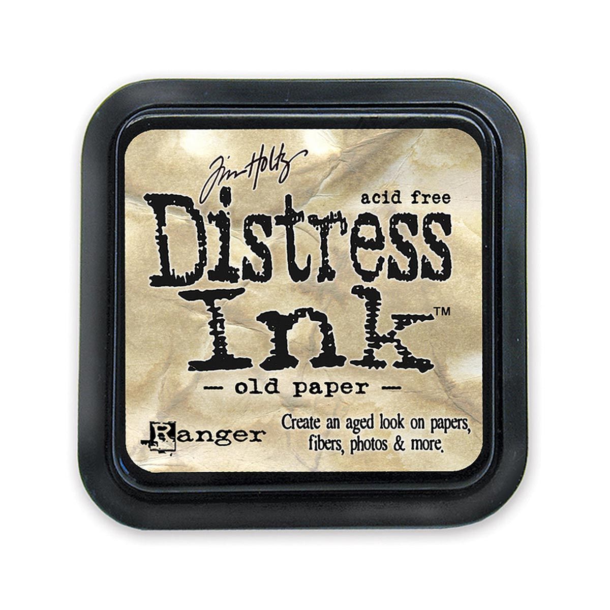 Tim Holtz Mini Distress Ink Pad Old Paper 1x1 inch