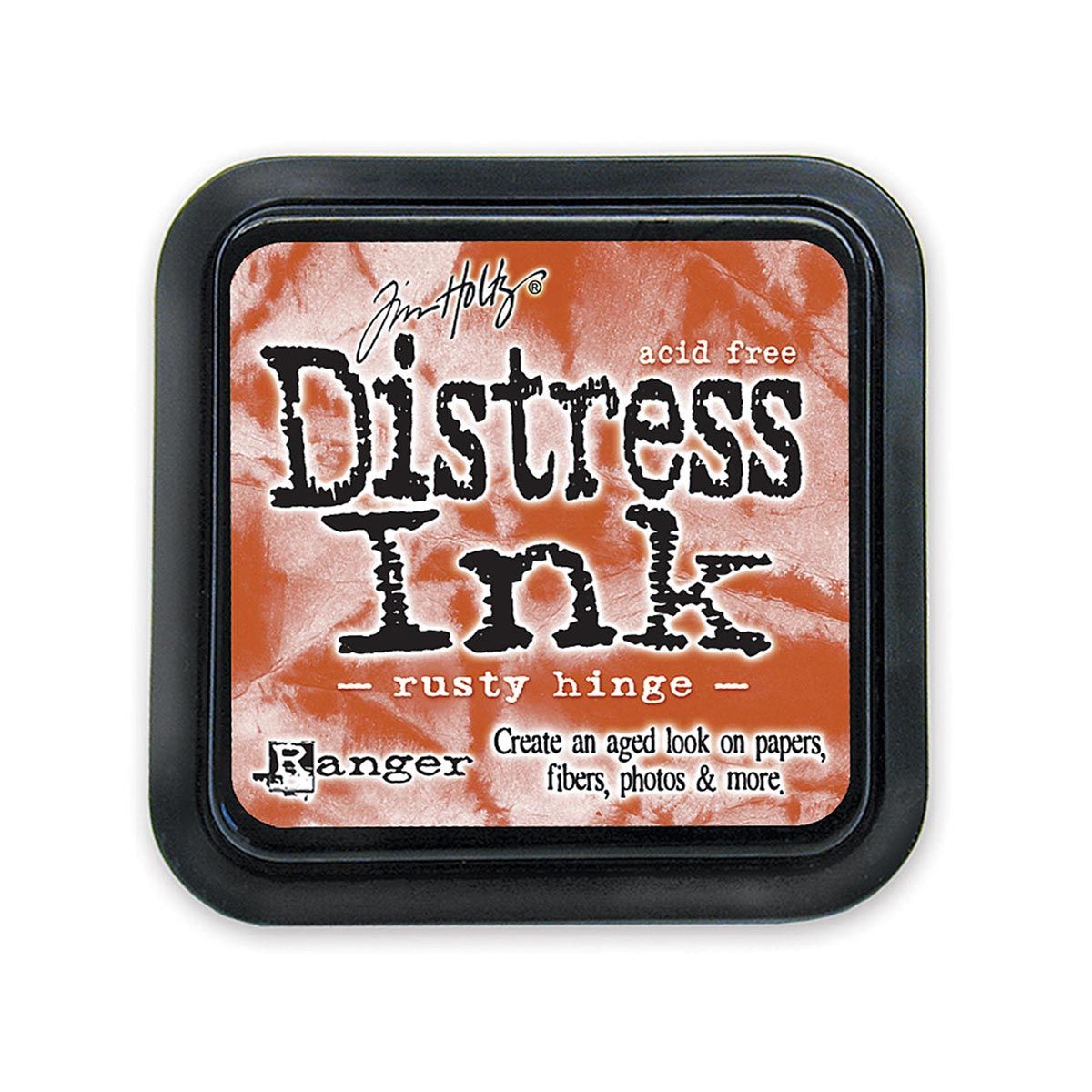 Tim Holtz Mini Distress Ink Pad, Rusty Hinge 1x1-in