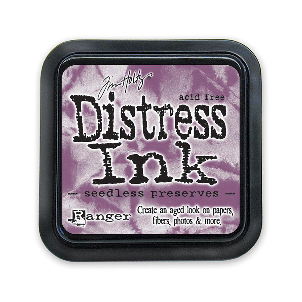 Tim Holtz Mini Distress Ink Pad Seedless Preserves 1x1 inch