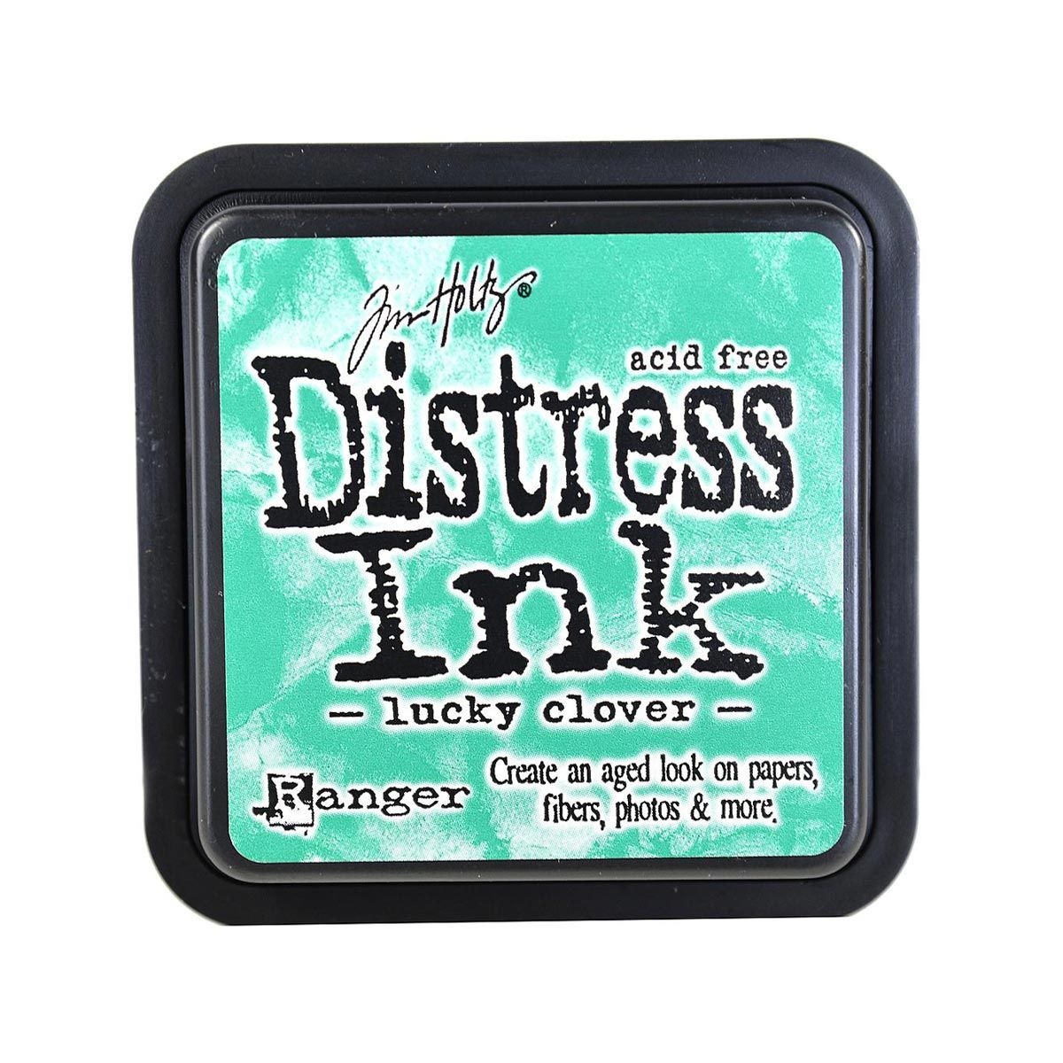 Tim Holtz Mini Distress Ink Pad Lucky Clover 1x1 inch