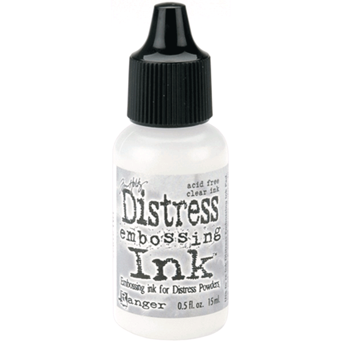 Tim Holtz Distress Embossing Clear Ink Pad Re-Inker, 0.5oz