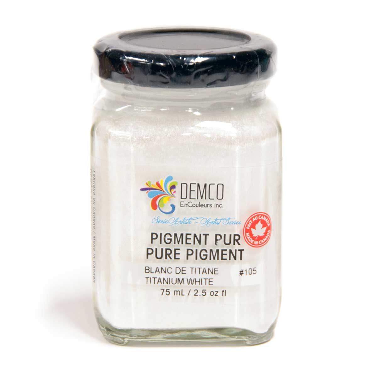 Demco Pure Pigment Artist Series 1 - Titanium White 75 ml