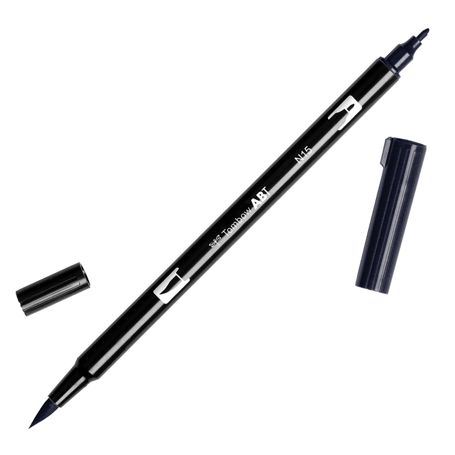 Tombow Dual Brush Pen - N15 Black