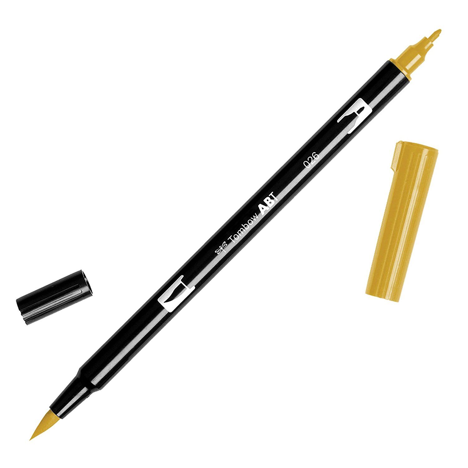 Tombow Dual Brush Pen - 26 Yellow Gold