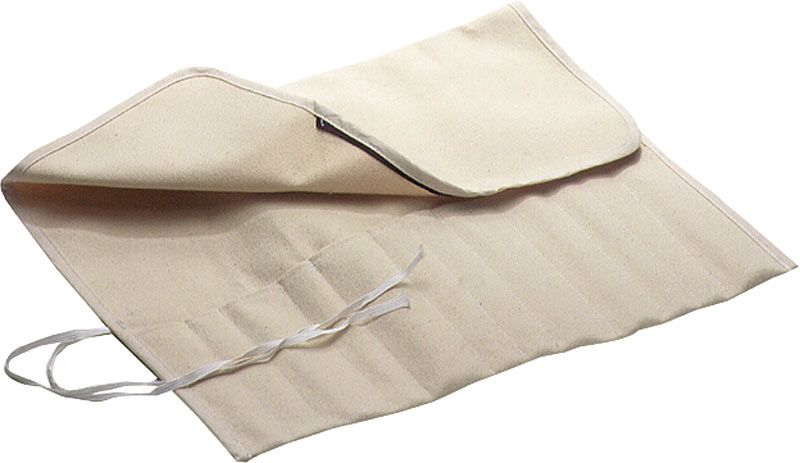 Tran Natural Duck Canvas Brush Roll Up