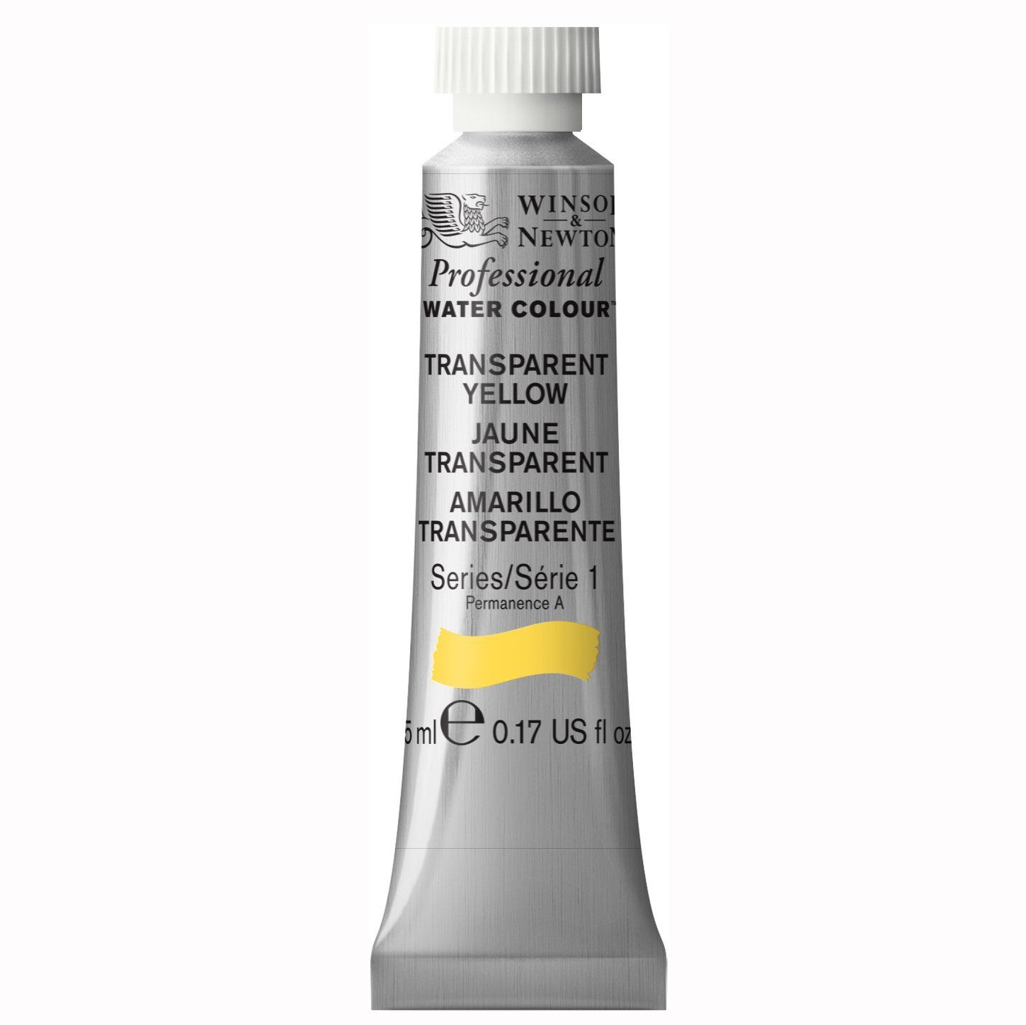 Winsor & Newton Watercolour Paint - Transparent Yellow 5ml