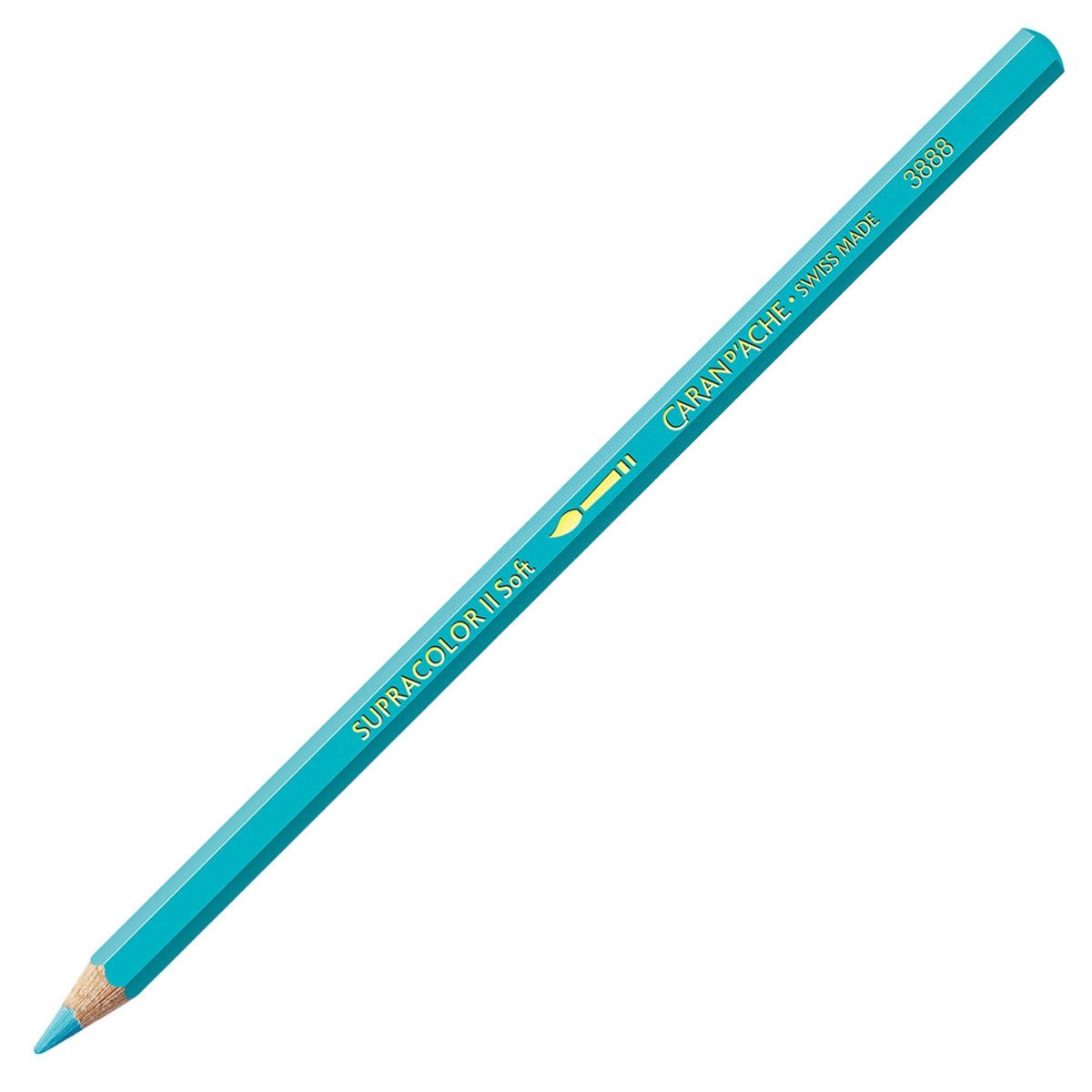 Caran d'Ache Supracolor ll Soft Aquarelle Pencil - Turquoise Blue 171