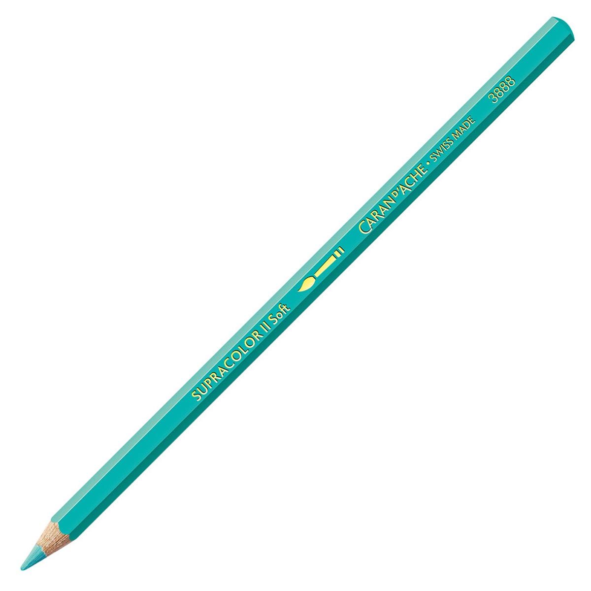 Caran d'Ache Supracolor ll Soft Aquarelle Pencil Turquoise 191