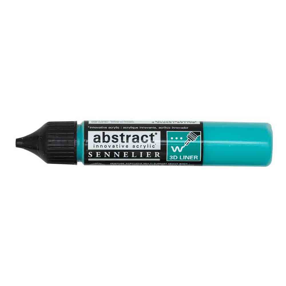 Sennelier Abstract Acrylic 3D Liner, Turquoise