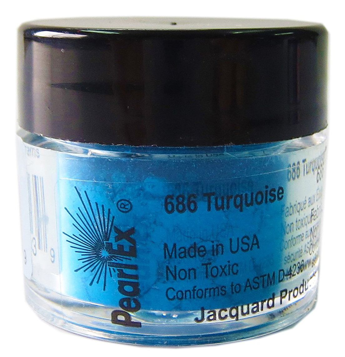 Jacquard Pearl Ex Powdered Turquoise Pigment 3g