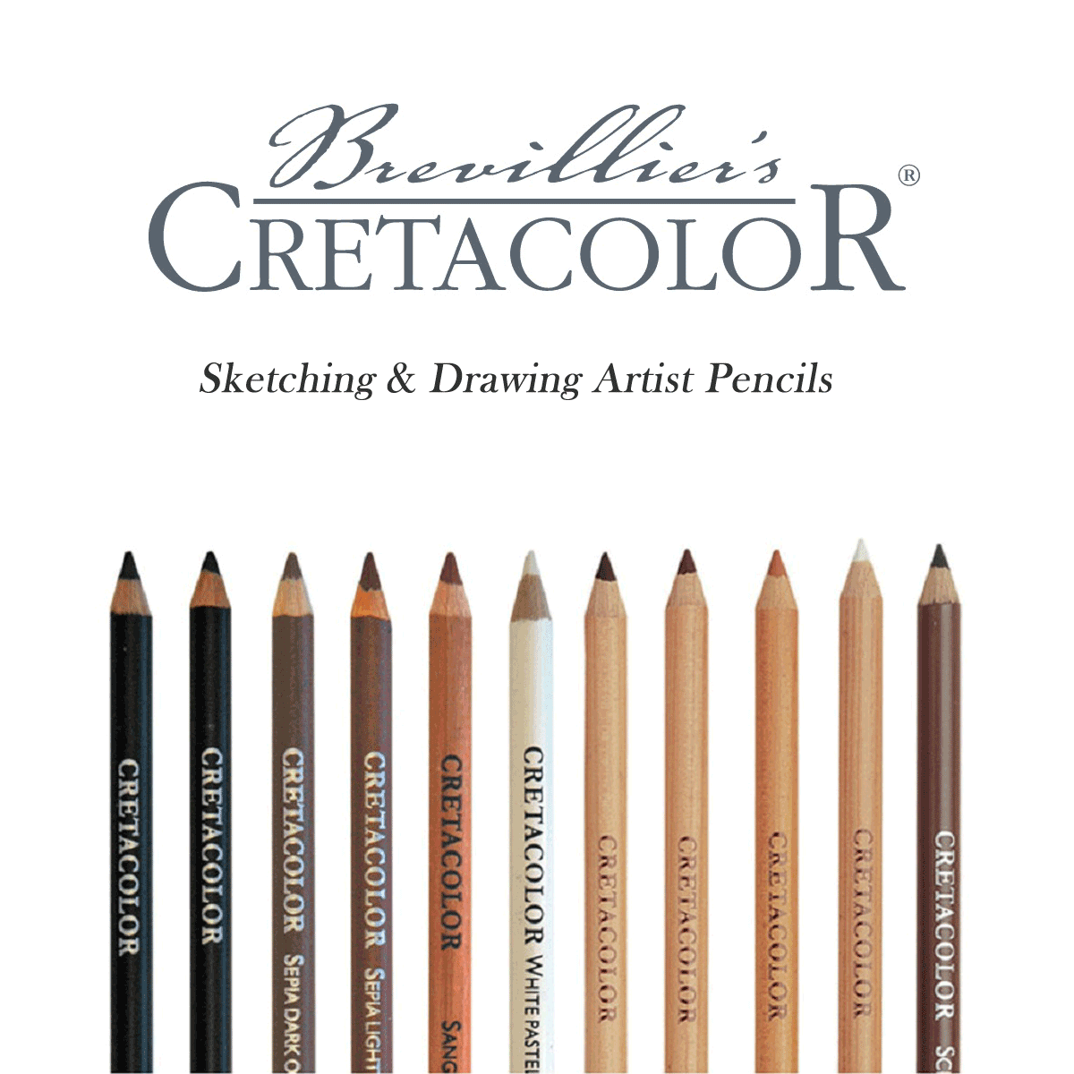 Cretacolor Sketching & Drawing Artist Pencils Open Stock