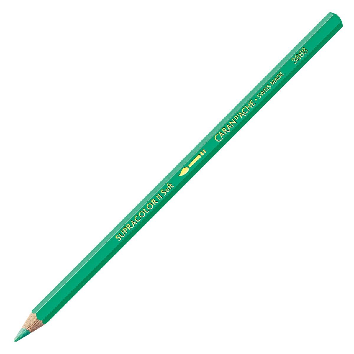 Caran d'Ache Supracolor ll Soft Aquarelle Pencil - Veronese Green 201