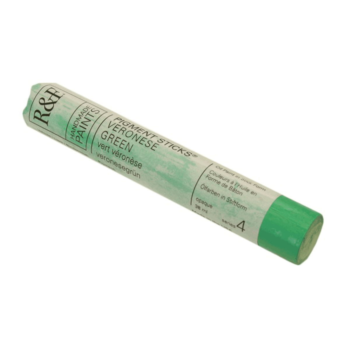 R&F Oil Pigment Stick, Veronese Green 38ml