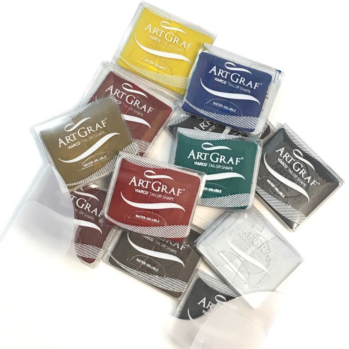 ArtGraf Water-Soluble Tailors Chalk Square Discs