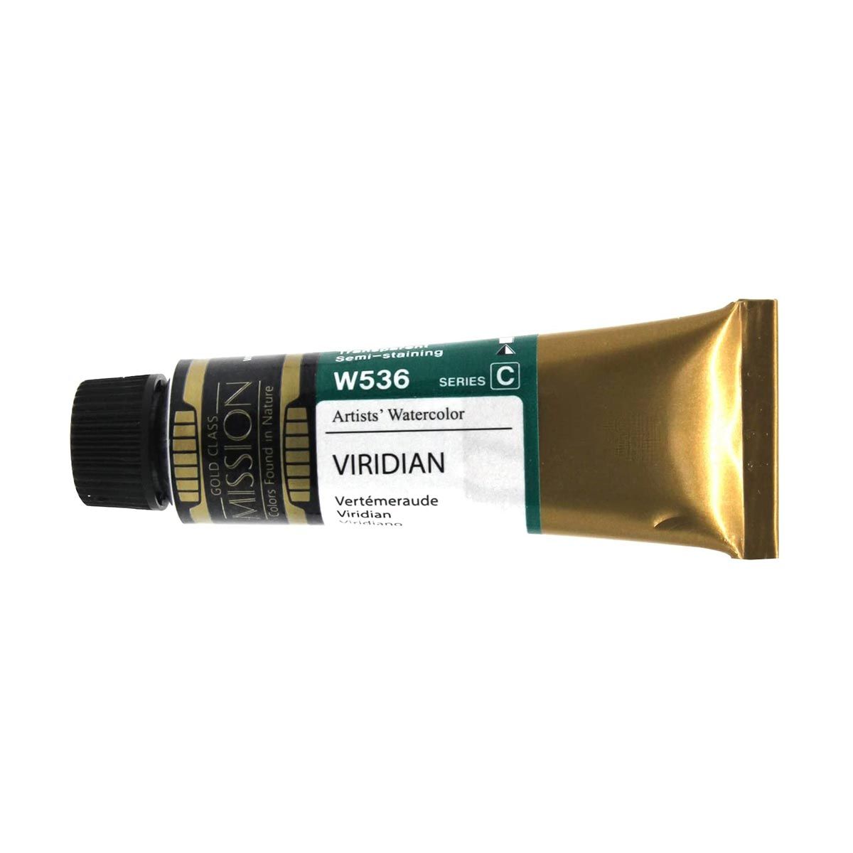 Mission Gold Watercolour Viridian 15ml