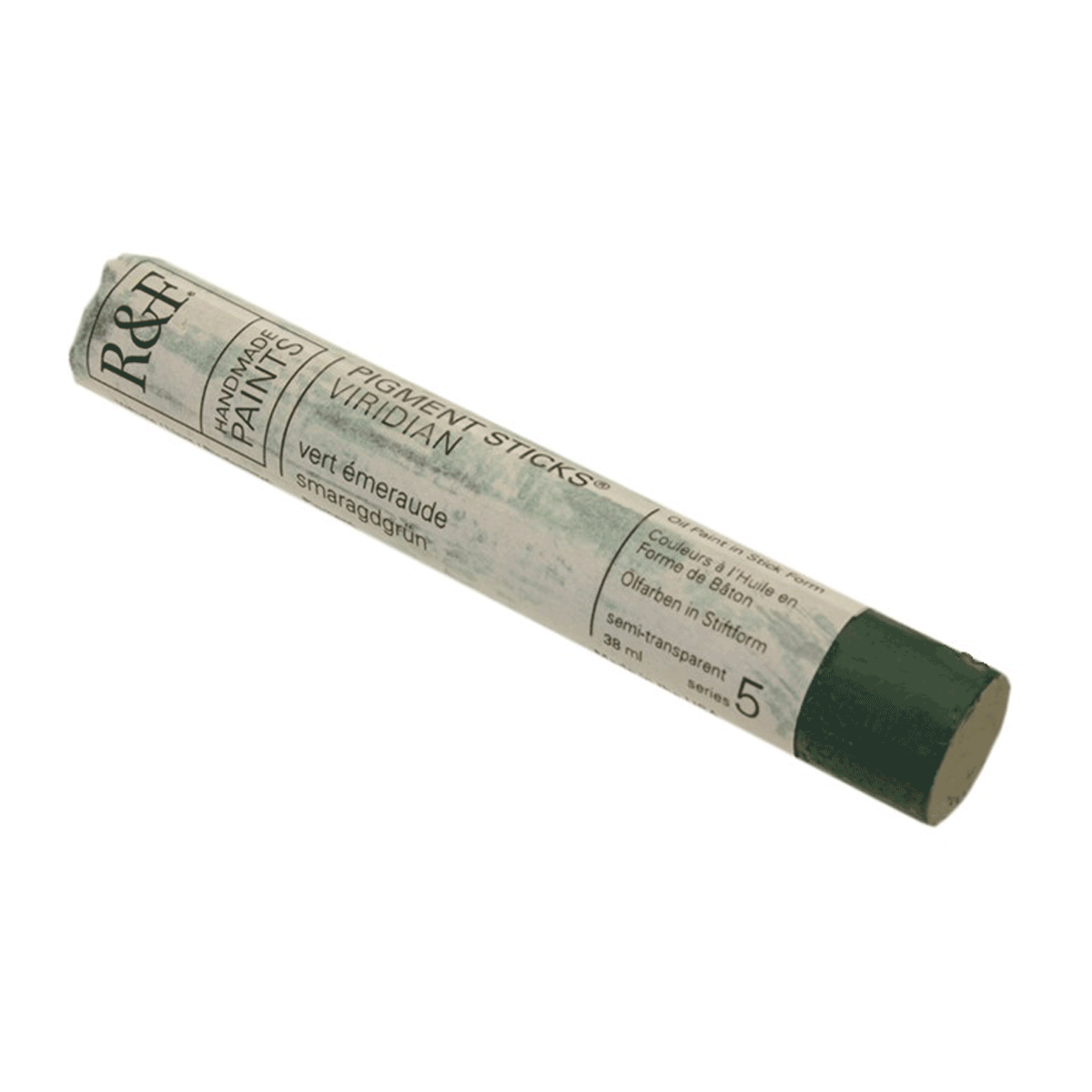 R&F Oil Pigment Stick, Viridian 38ml