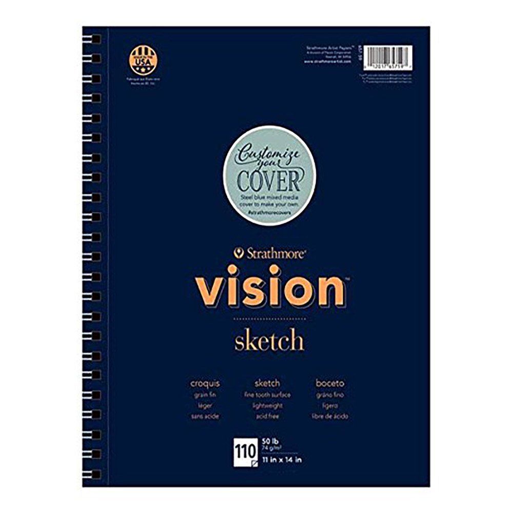 Strathmore Vision Custom Sketch 11 x 14-inch Pad