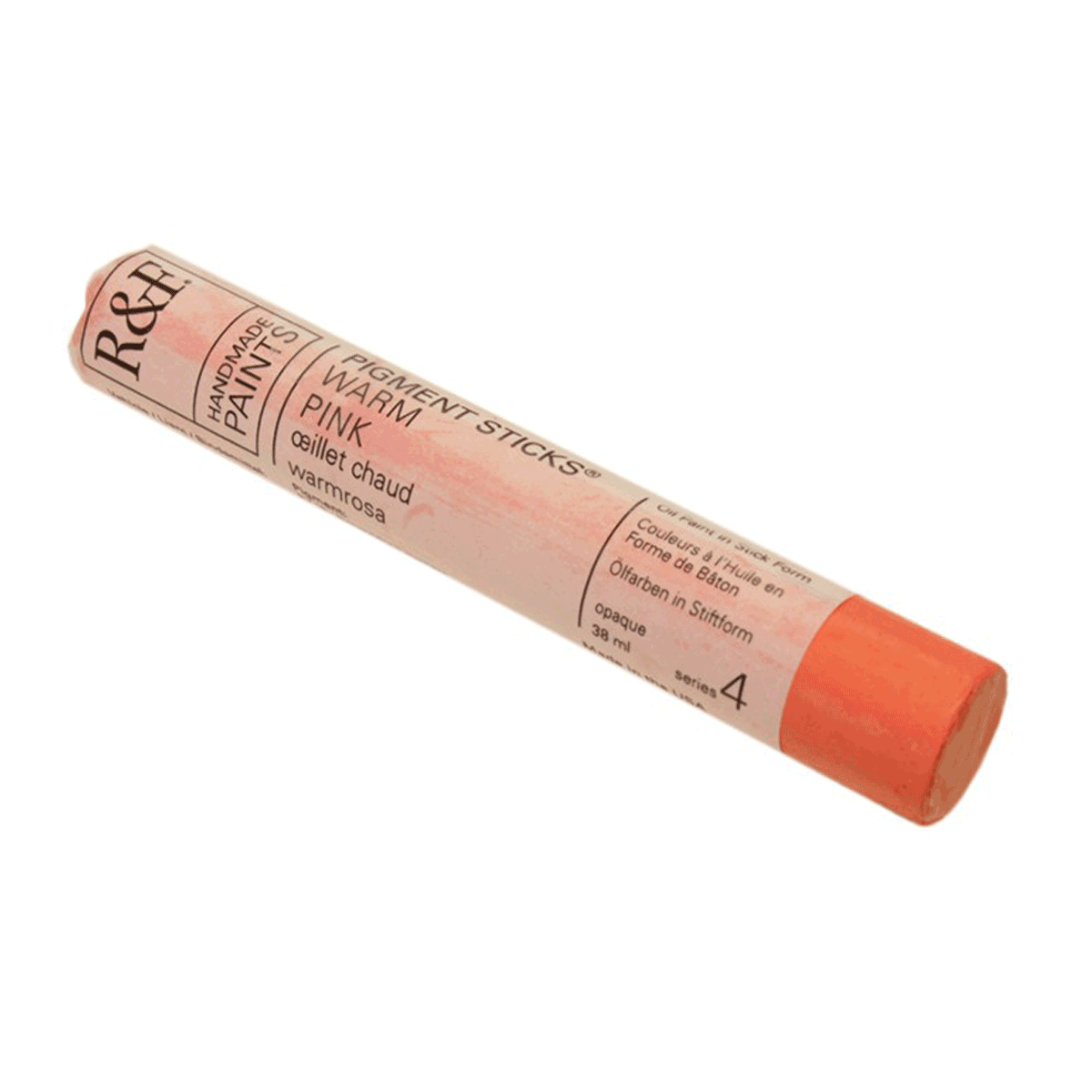 R&F Oil Pigment Stick, Warm Pink 38ml
