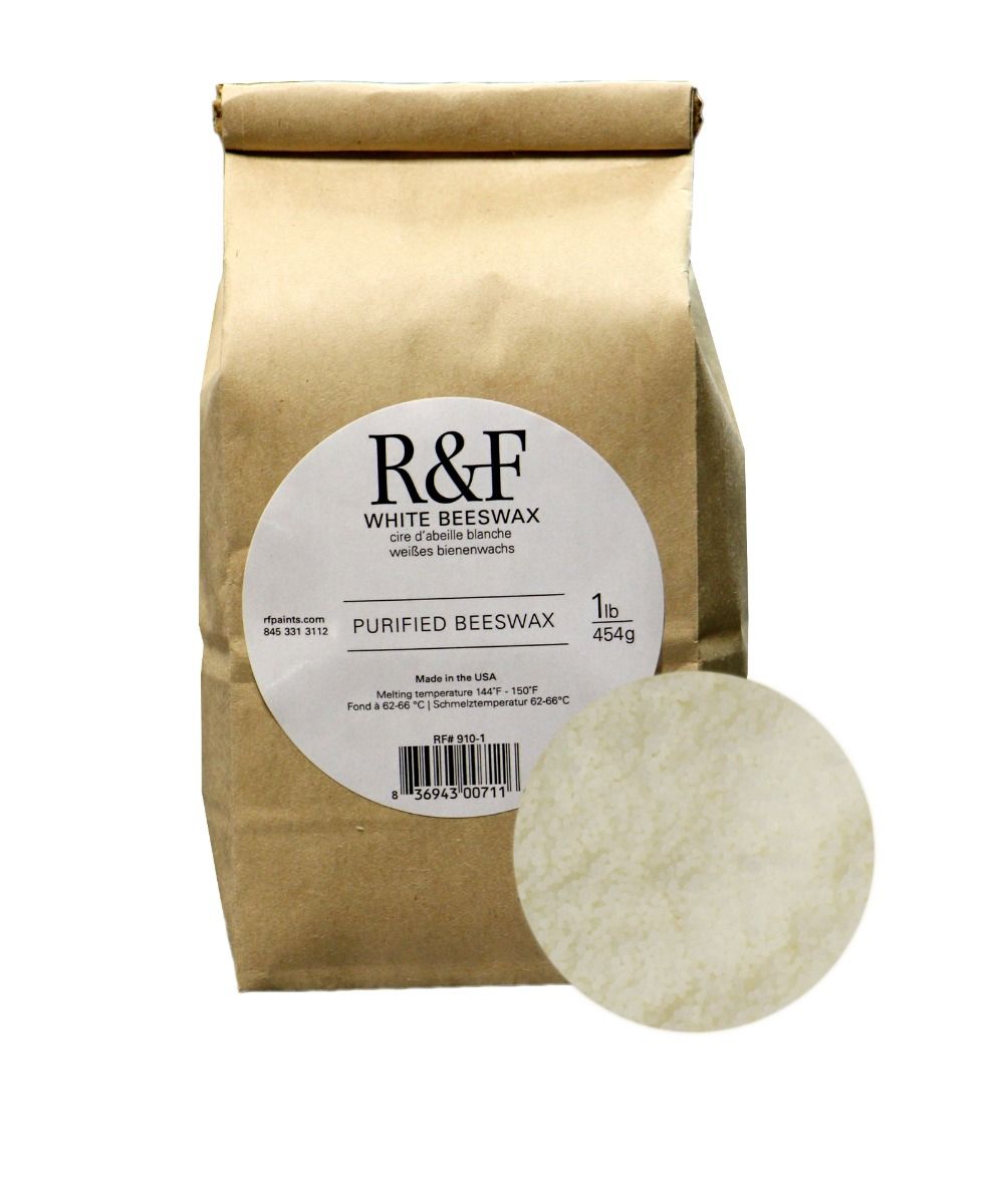 R&F White Beeswax 1lb (454g) bag