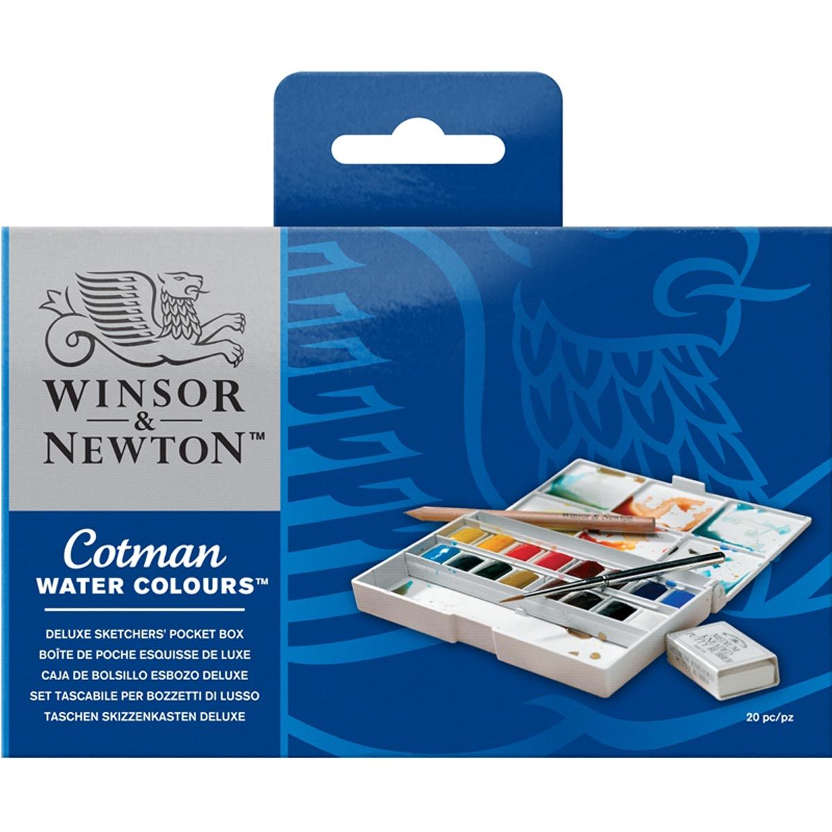 Winsor & Newton Cotman Watercolour Deluxe Sketchers Pocket Box