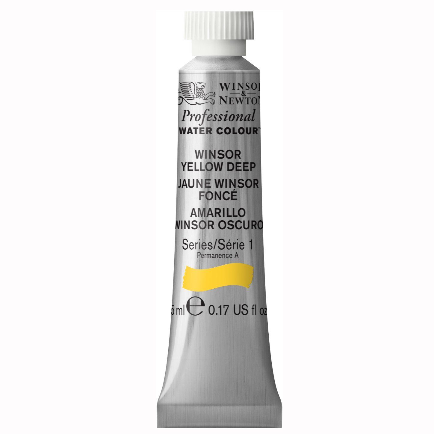 Winsor & Newton Watercolour Paint - Winsor Yellow Deep 5ml