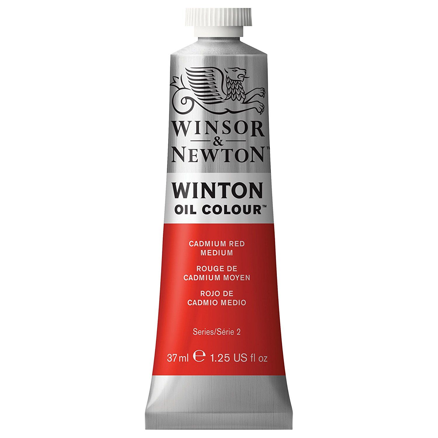 Winton Oil Paint - Cadmium Red Medium 37ml