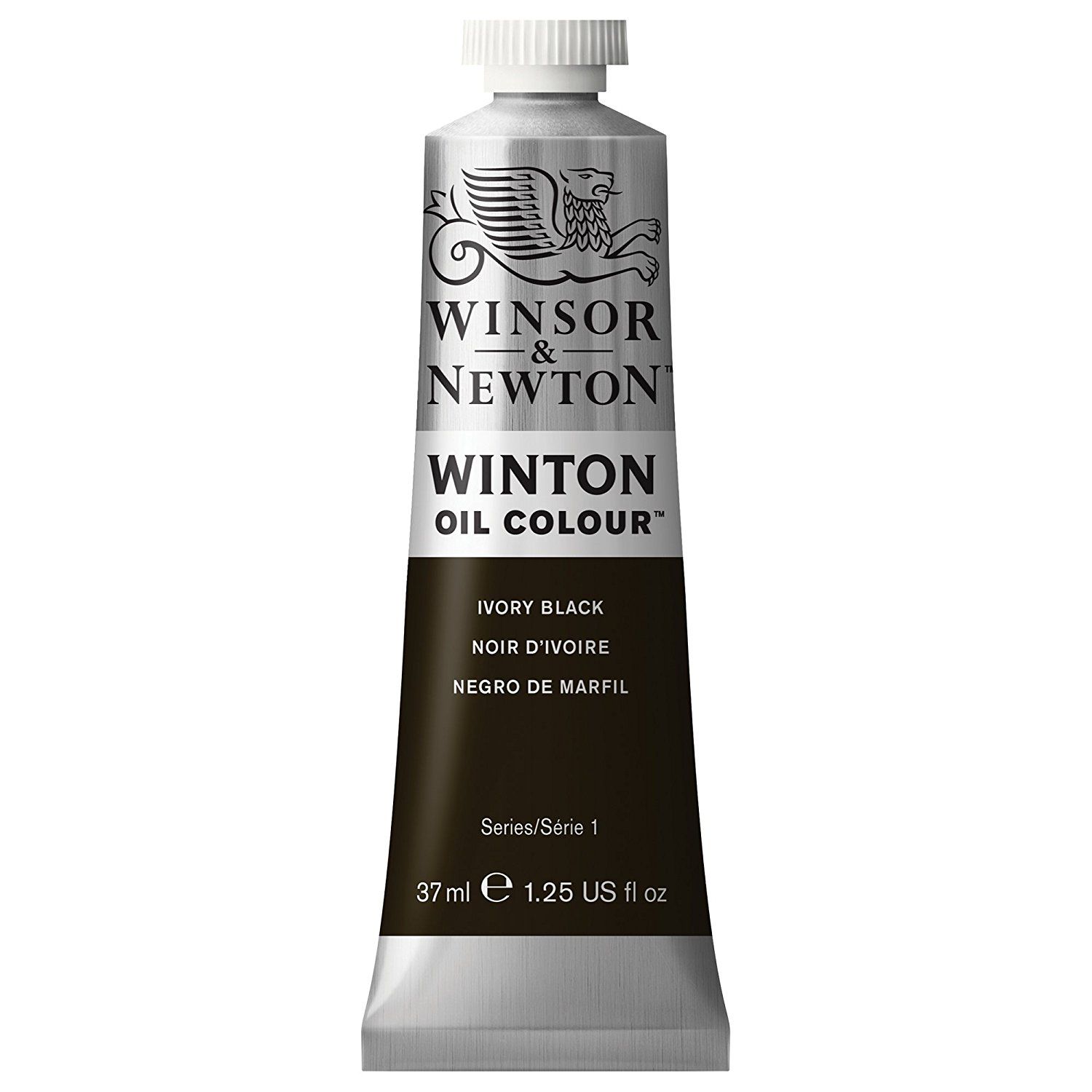 Winton Oil Paint - Ivory Black 37ml