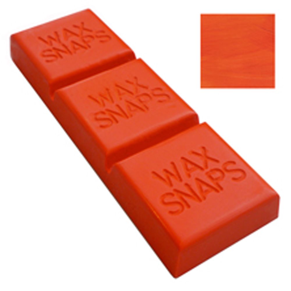 Enkaustikos Wax Snaps - Anthraquinone Orange