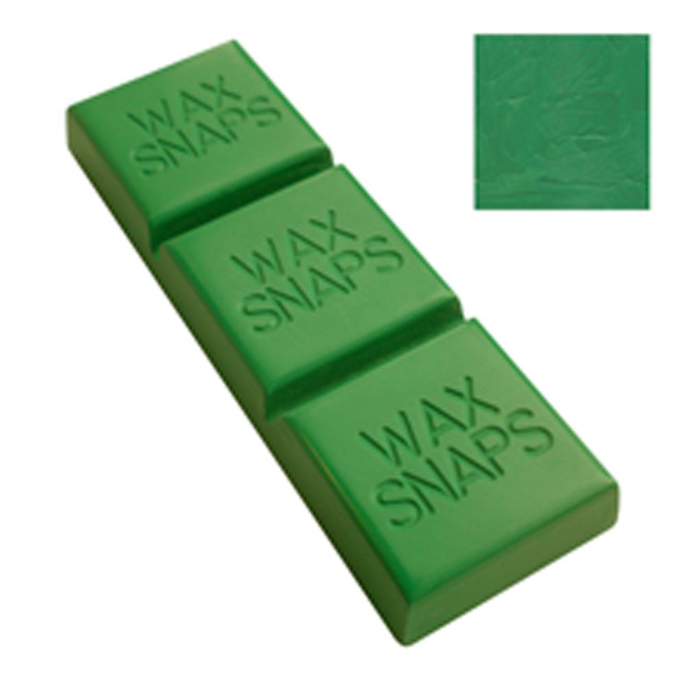 Enkaustikos Wax Snaps - Cobalt Green