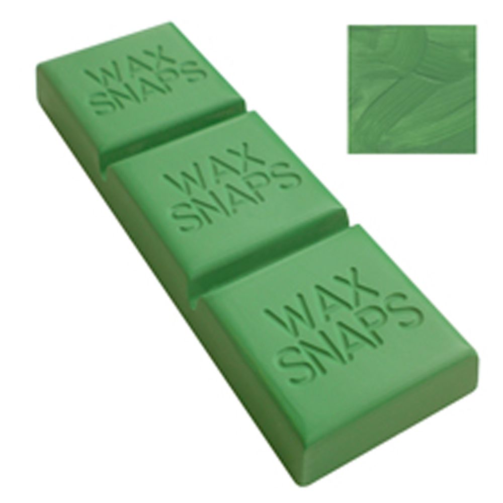 Enkaustikos Wax Snaps - Cobalt Green Light
