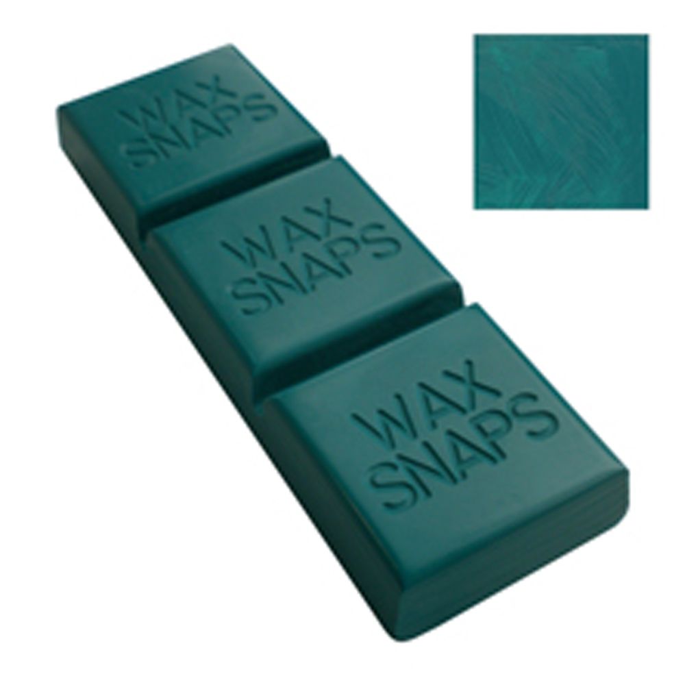Enkaustikos Wax Snaps - Cobalt Teal Green