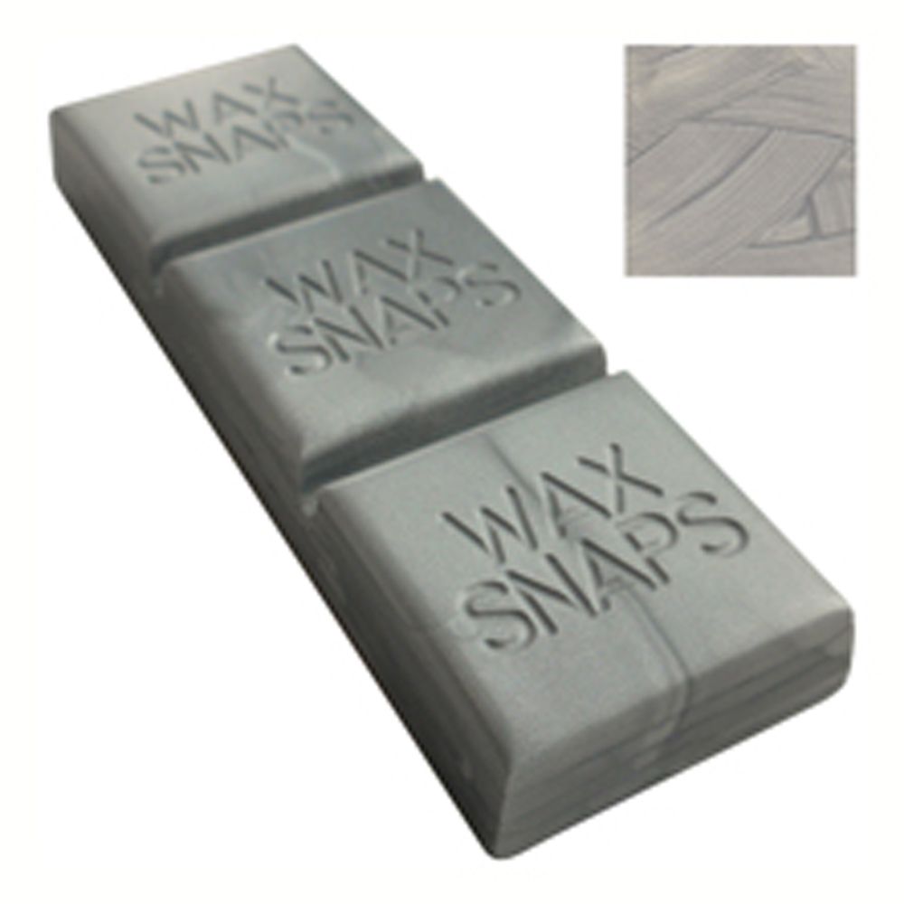 Enkaustikos Wax Snaps - Super Silver Pearl