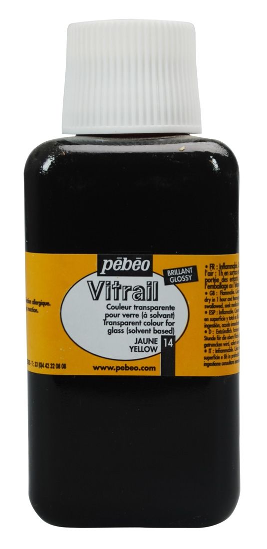 Pébéo Vitrail Yellow Transparent 250 ml