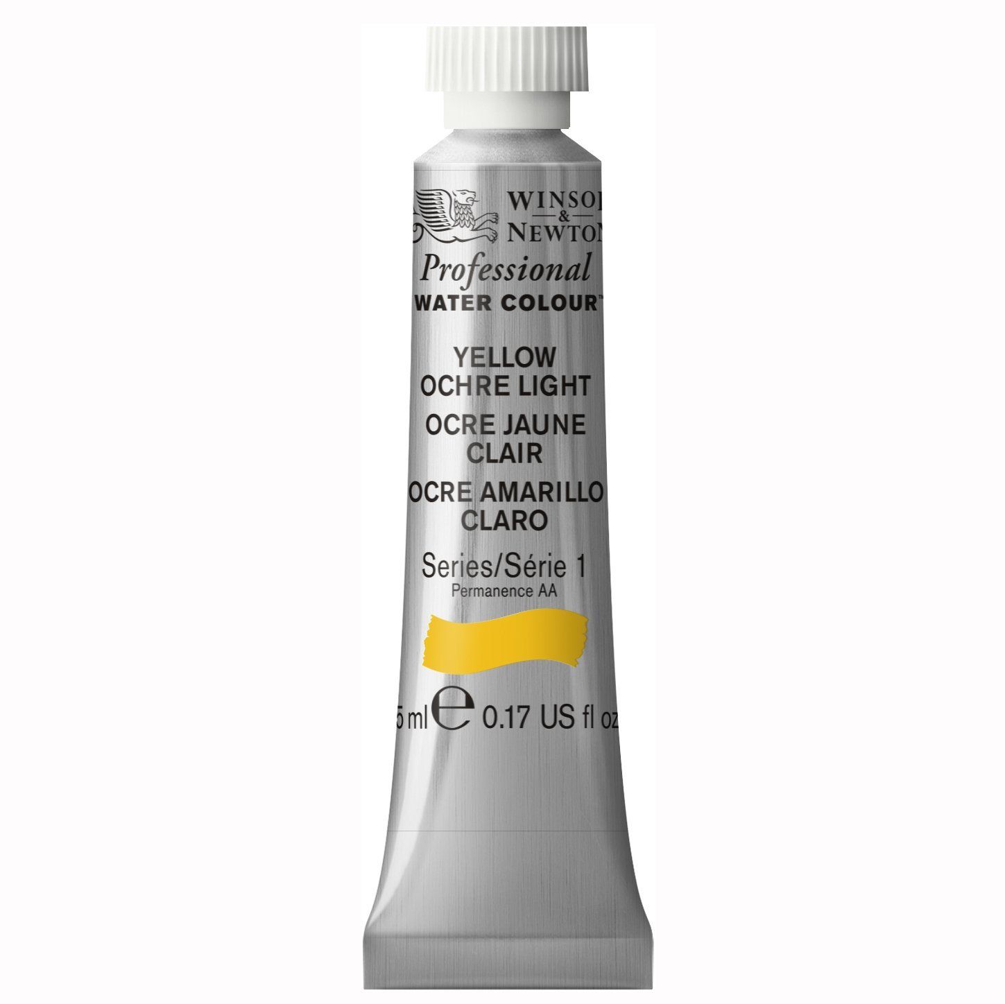 Winsor & Newton Watercolour Paint - Yellow Ochre Light 5ml